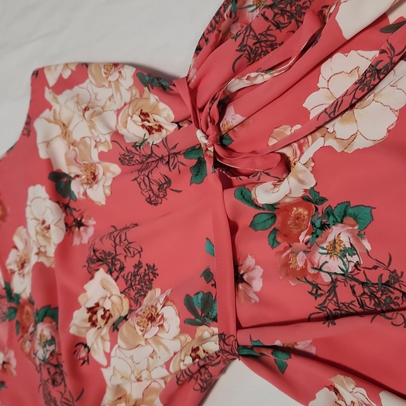 Women's Staccato Dress Pink Floral Medium - Picture 7 of 9